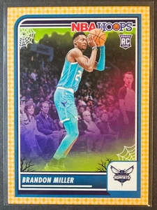 2023-24 Panini NBA Haunted Hoops Brandon Miller RC Orange Parallel #245 Hornets - Bild 1 von 2