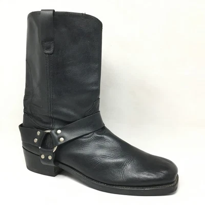 Botas de Ingeniería Durango Zapatos de Motociclista para Hombres Talla 14 2E Arnés Negro Pull On Foto 1 de 4