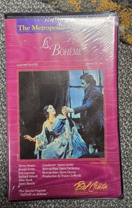 NEW LA BOHEME Metropolitan Opera Puccini 1982 Levine Bel Canto VHS - Bild 1 von 4