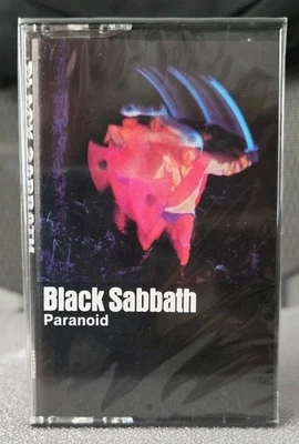 Black Sabbath Paranoid 1970 Reissue Sealed Cassette New Warner Ozzy Osbourne - Image 1 of 4