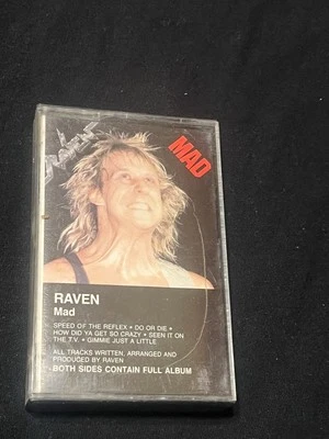 Vintage 1986 Cassette Tape Raven Mad Atlantic Records - Image 1 of 3