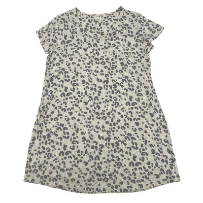 Vestido pijama estampado animal manga corta Soma talla L Foto 1 de 4