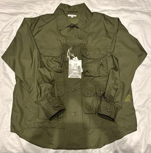 ENGINEERED GARMENTS SHIRT JACKET MEN COLOR MULTICOLOR MATERIAL NYLON SIZE M USED - Picture 1 of 6