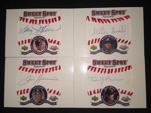 ***** UPPER DECK SWEET SPOT RELIC MILTON BRADLEY AUTOGRAPH ***** - Picture 1 of 2