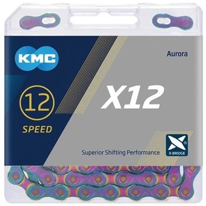 KMC X12 12 Speed 126L Aurora Chain 1/2x11/128" - Picture 1 of 2