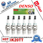 6 X Denso Iridium Spark Plugs Ik20tt Suits Honda Accord Euro K24a3 Eng 03-08