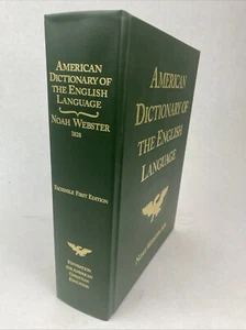 American Dictionary of the English Language 1828 Facsimile Edition - Picture 1 of 19