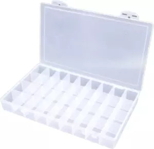 1PCS 36 Grids Large Plastic Organizer Box with Dividers, Compartment Organizer B - Picture 1 of 12