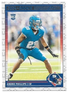 2024 Score Football ANDRU PHILLIPS RC Scorecard Parallel -NEW YORK GIANTS- #349 - Picture 1 of 1