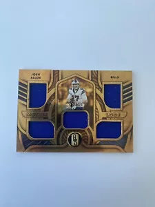 2022 Gold Standard Football JOSH ALLEN #4 Mother Lode 5 Patch 143/299 Bills - Picture 1 of 3