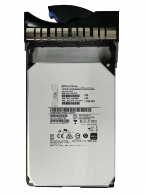 IBM 8TB 01AC606 01DE393 01EJ075 01EJ077 8TB 7.2K 12Gb/s SAS 3.5" NL V5000 G2 HDD - Image 1 of 3