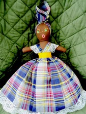 Topsy turvy 14 Polegadas 2 Em 1 Boneca De Pano Com Vestidos E Muito Colorido Pintado Faces