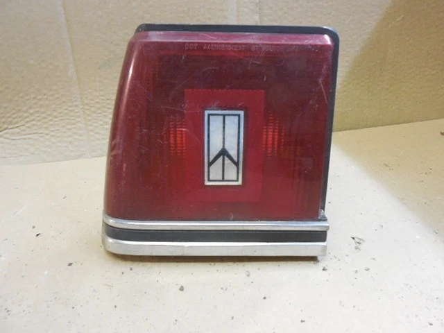 1982 - 1989 Oldsmobile Firenza Left Driver Side Tail Light 5973789 Lens - Image 1 of 4