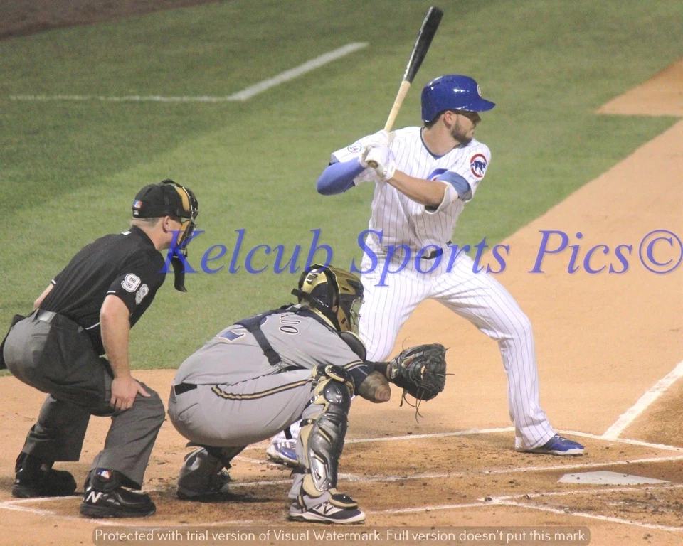 Kris Bryant ~ KB ~ Chicago Cubs All-Star MVP Var Tamaños y Opciones Foto Arte Impresión Foto 1 de 4