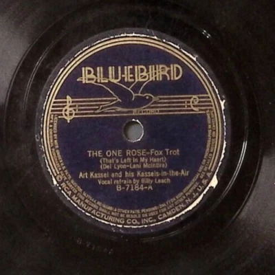 ART KASSEL THE ONE ROSE/DOODLE-DOO-DOO BLUEBIRD RECORDS 78 RPM 179-61 - Image 1 of 3