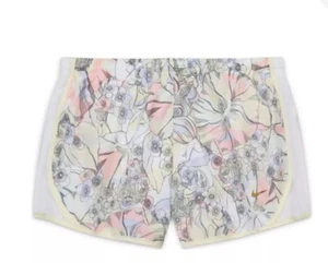 Nike Big Girls Dri-Fit Energy Print Tempo Running Shorts Girls Size XL Floral - Picture 1 of 9