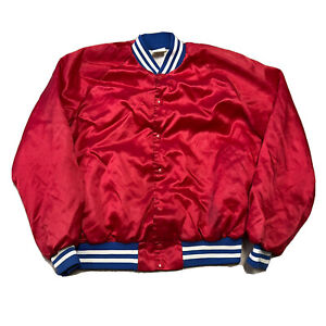 Vintage 80s Taylor Jacket Satin Jacket Mens L
