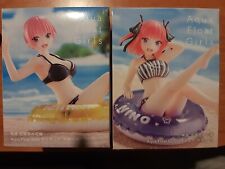 The Quintessential Quintuplets Ichika Nino Nakano Figure Aqua Float Girls New