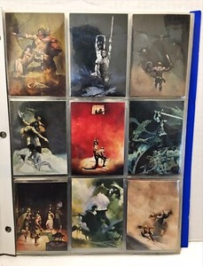THE FANTASY ART OF JEFFREY JONES SERIES 1 (FPG/1993) Complete Trading Card Set C
