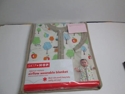 Skip Hop Airflow Wearable Blanket TREETOP FRIENDS 0-6 Month Mesh Side New - Image 1 of 4