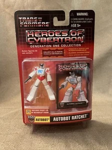 G1 Collection Transformers Autobot Ratchet Heroes of Cybertron Hasbro 2003 - Picture 1 of 2