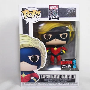 Funko Pop Captain Marvel #526 Exclusive 2019 Fall Convention Limited Edition NIB - Picture 1 of 7