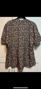 Top donna, blusa, camicia - floreale - 2XL - Foto 1 di 2