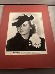 Vintage Bette Davis Promo Photo Warner Bros Vitaphone Pictures 8x10 Picture - Picture 1 of 10
