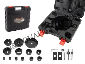 VCT 21PC Hole Saw Kit Drill Bit Set 3/4" - 6" Saw Blades Wood PVC - Picture 1 of 2