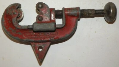 Vintage Ridgid No. 00 Pipe Cutter 3/16” - 1-1/8” O.D. - Image 1 of 4