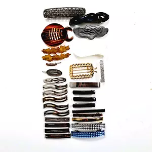Lote De Colección De 30 Correas De Clip De Pelo Surtidas Manténgase Apretado Goody Francia - Imagen 1 de 17