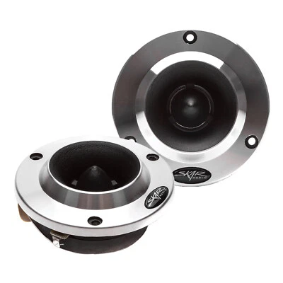 NEW SKAR AUDIO VX200-ST 1.8-INCH 400 WATT ALUMINUM BULLET SUPER TWEETERS - PAIR - Image 1 of 4