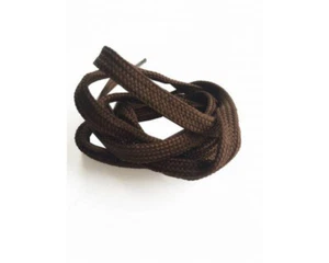 Brown flat shoelaces - best nike shoelaces, hickies shoelaces, vans shoelaces - Picture 1 of 2