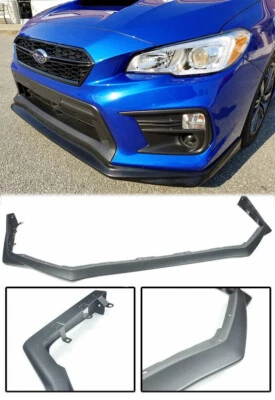 Parachoques delantero Impreza estilo V-LIMITED imprimación negra para Subaru WRX STi 18-Up Foto 1 de 4