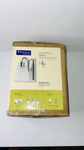 Progress Lighting P2179-15 Lucky Collection 5" Vanity w/ Clear Double Prismatic - Picture 1 of 2