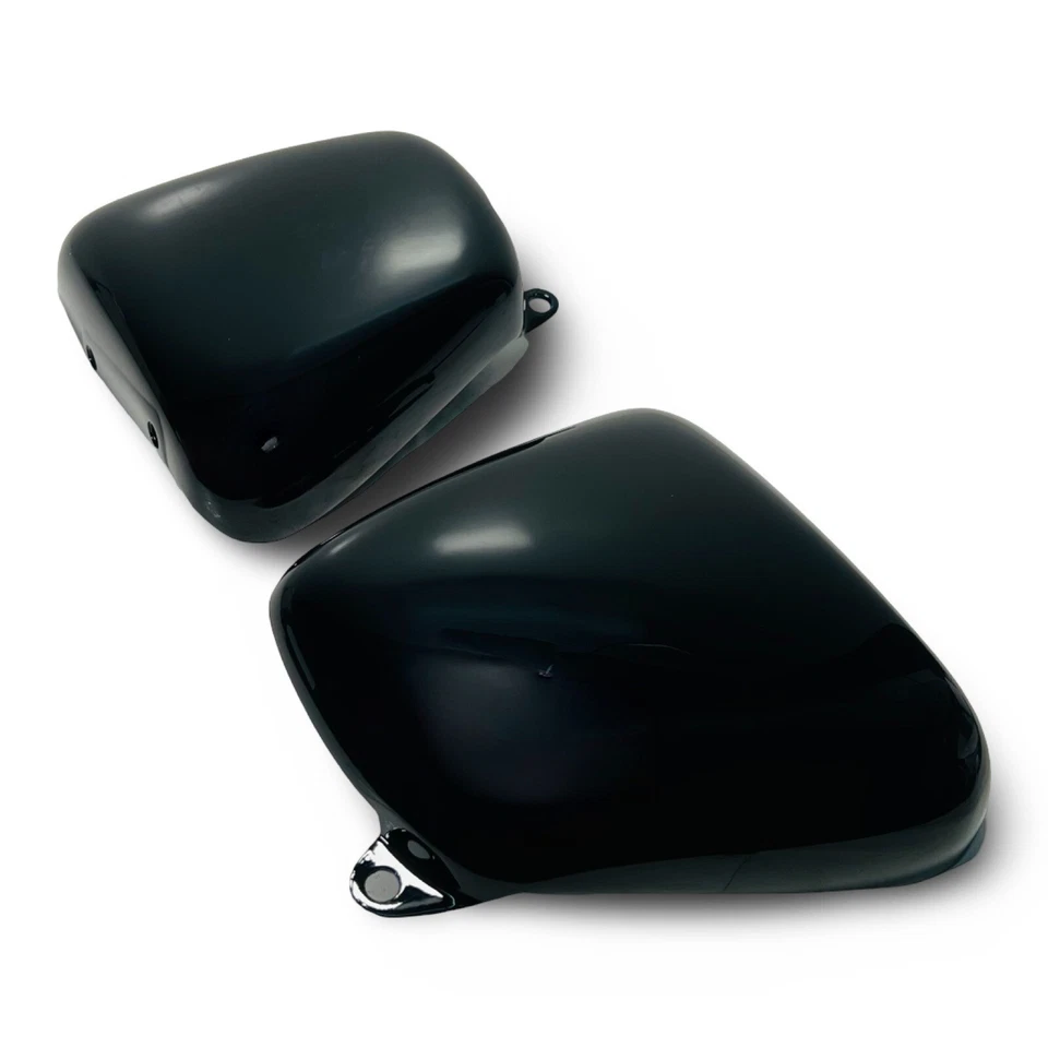 FIANCHETTI LATERALI TRIUMPH BONNEVILLE/THRUXTON 900 FINO AL 2015 NERO LUCIDO Foto 1 de 1