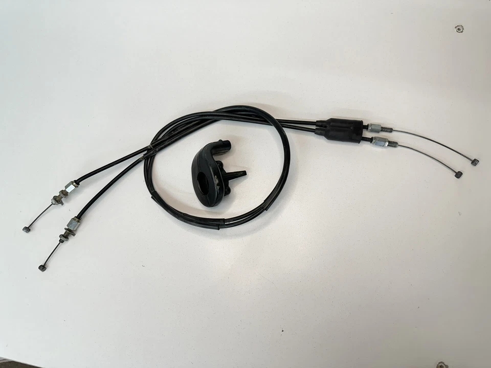 USADO OEM 07 08 09 HONDA CRF250R CRF 250R CARCAÇA E CABOS DO ACELERADOR SUPERIOR E INFERIOR - Imagem 1 de 4