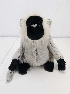Ganz Webkinz Grey Langur Plush 8" Stuffed Animal HM226 NO Code - Image 1 of 4