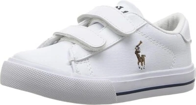 Polo Ralph Lauren Z2864* Toddler Boys White Easten II Ez Sneakers Size 5.5 M - Image 1 of 4