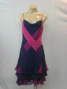 Vestido de seda DIANE von FURSTENBERG KALEIDA 2 NUEVO CON ETIQUETAS $425 - Imagen 1 de 1