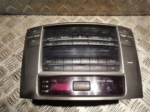 LEXUS IS 220d 250 350 Climate Control Unit Fascia - Picture 1 of 4