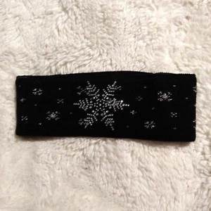 Star Light Star Bright Sparkle Crystals 100% New Wool Black Headband Australia - Picture 1 of 6