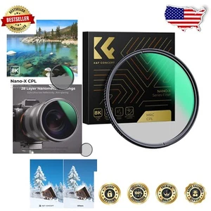 86mm Circular CPL Filter - Enhance Your Photography with Nano-X Coating - Picture 1 of 10