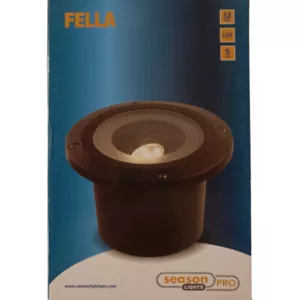 LED Bodenleuchte SLP4028 Season LightsPro 12V Außenstrahler 5W Aluminium Schwarz - Bild 1 von 4