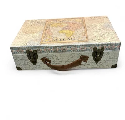 Punch Studio Table Top Decor Suitcase Measurements: 9-1/2”X15”X4-1/2” - Image 1 of 4