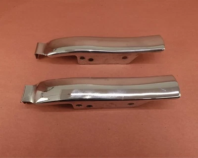 07-11 Harley Davidson FLHTCUI Electra Glide Ultra CHROME SADDLEBAG GAP FILLER - Image 1 of 4