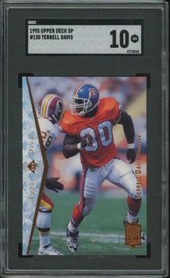 Terrell Davis 1995 SP #130 RC SGC 10 Foto 1 de 2