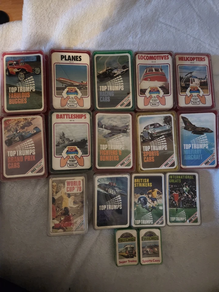 Top Trumps Collection MASSIVE Bundle Vintage 1970’s & 80’s Including Mini Trumps - Image 1 of 1