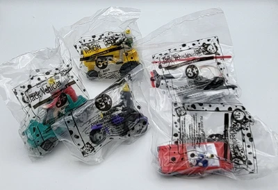 Vintage 1998 Jack In The Box Kids Meal , Jack's Vehicles Complete Set of 5 NIP - Image 1 of 4