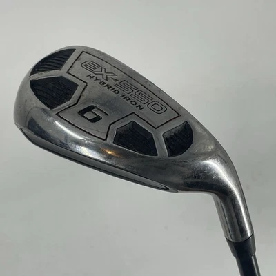 USED RH Senior Mens Powerbilt EX-550 Hybrid Iron #6 Senior Flex - Image 1 of 4